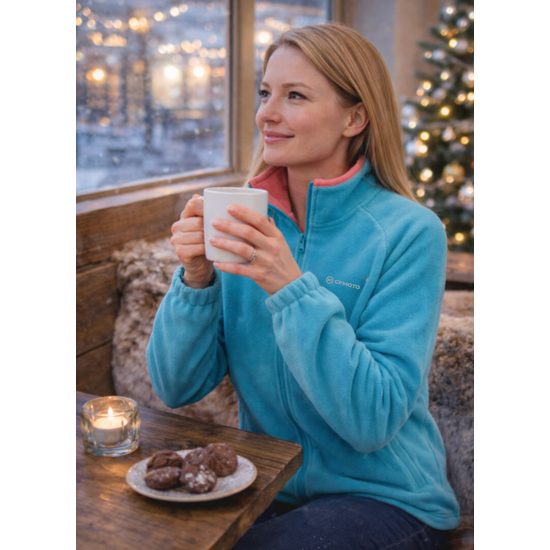 3v1 Dámská bunda + mikina CFMOTO (modrá)