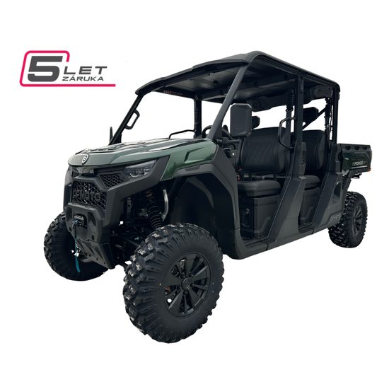 GLADIATOR UTV 1000 XL - Forest green / SKLADEM IHNED K ODVOZU