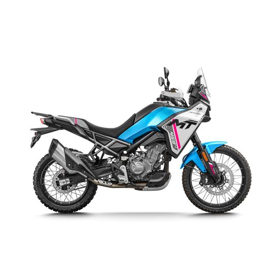 CFMOTO 450MT-R - Zephyr Blue (modrá/bílá) model 2025 + DÁREK 2 kusy IHNED K ODBĚRU ! Všechno příslušenství ihned skladem a můžeme Vám ho ihned namontovat .