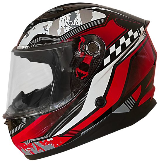 ROCC 42 Jr Integrální přilba dětská červená