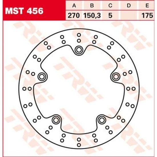 Brzdový kotouč MST456