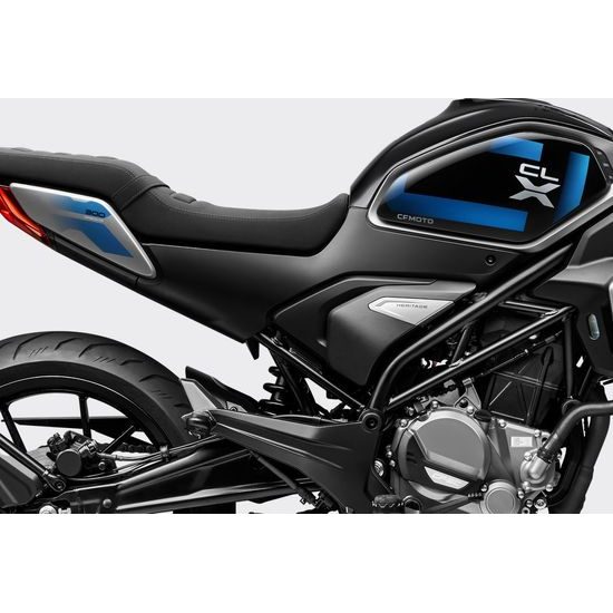CFMOTO 300CL-X - Starlight Black / Černá Bílá metalická
