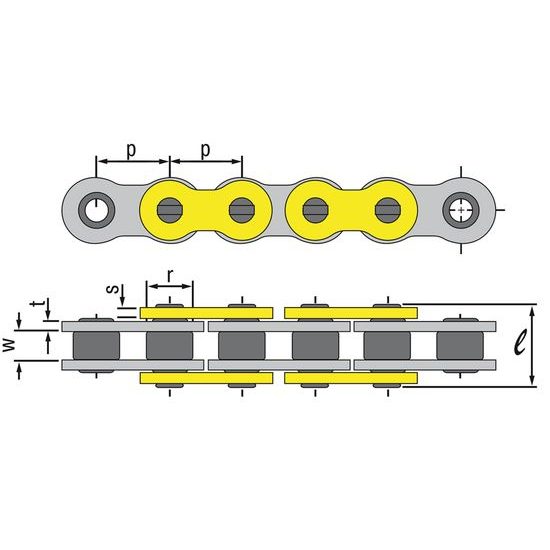REGINA Z-Ring chain 520-ZRTO