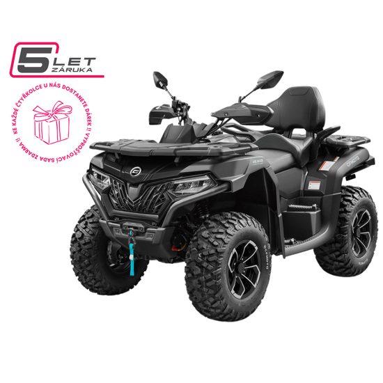 CFMOTO Gladiator X625-A T3b EPS / Jet Black/Nebula Black/Zircon Black - Černá