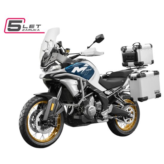 CFMOTO 700MT Adventure - Nebula White - Bílá metalická matná - 2 kusy IHNED K ODBĚRU!