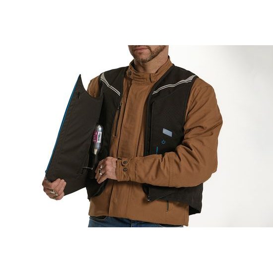 Airbagová elektronická vesta e- Double Turtle Hivis