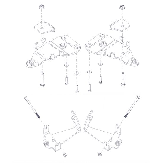 Adaptéry na pásy Camso: Z8/Z1000