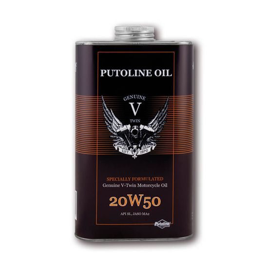 Putoline V-Twin SAE 20W-50, 4-stroke engine oil, 1 L tin