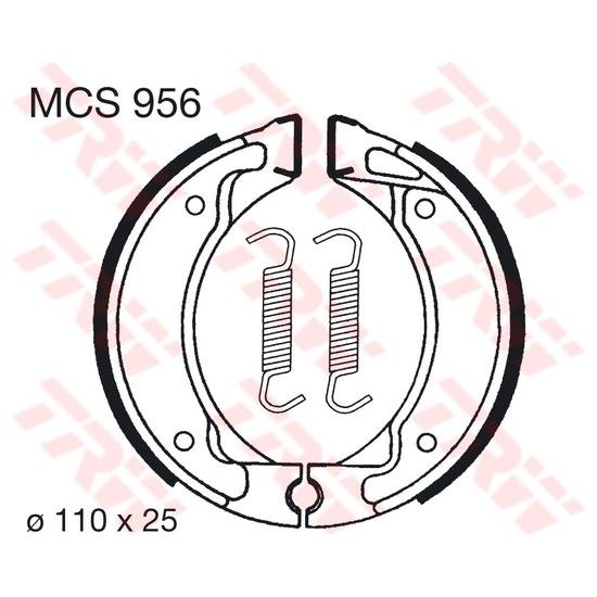 Brzdové pakny MCS956