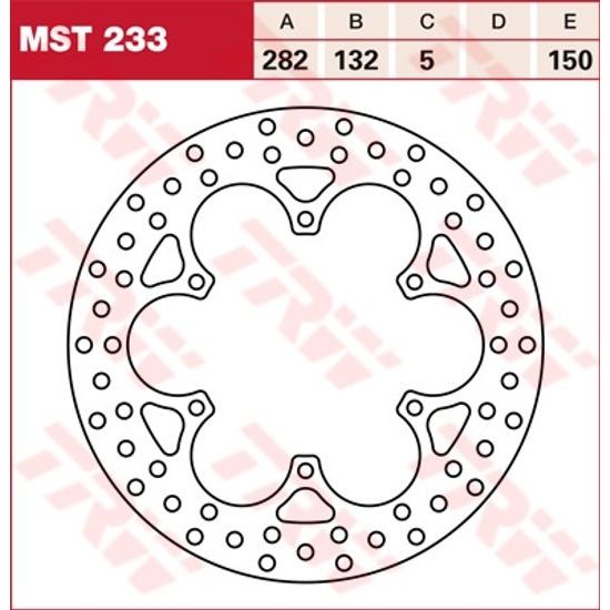 Brzdový kotouč MST233