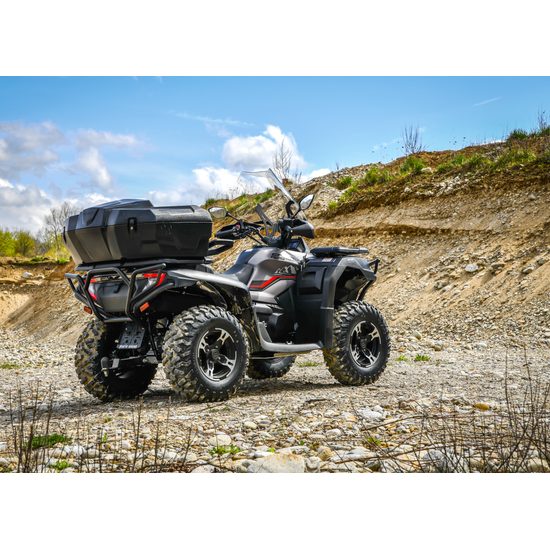 CFMOTO Gladiator X625-A EUR 5 OVERLAND / Velocity Grey - Stříbrná - 1 kus ihned k odvozu !