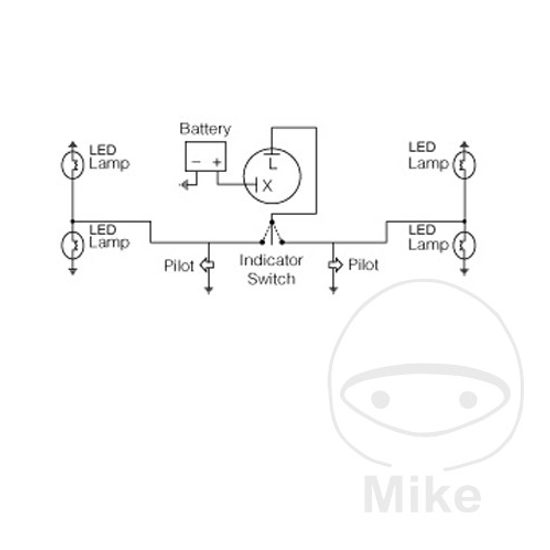 Přerušovač blinkrů / SUZUKI LED UNI JMT SUZUKI / UNIVERSAL