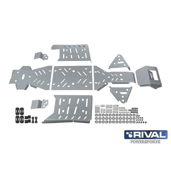 QJMOTOR SFA 1000 Kryt podvozku RIVAL (hliník)