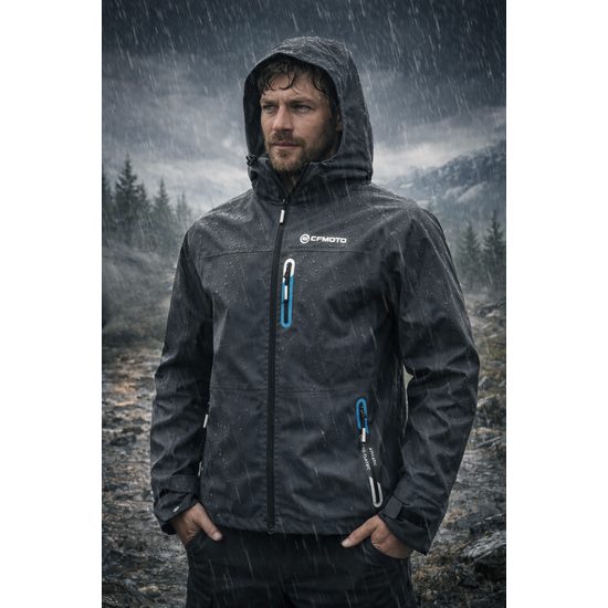 Pánská nepromokavá bunda CFMOTO (šedá)
