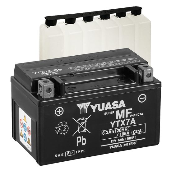 Yuasa bezúdržbová baterie YTX7A-BS 12V/6A