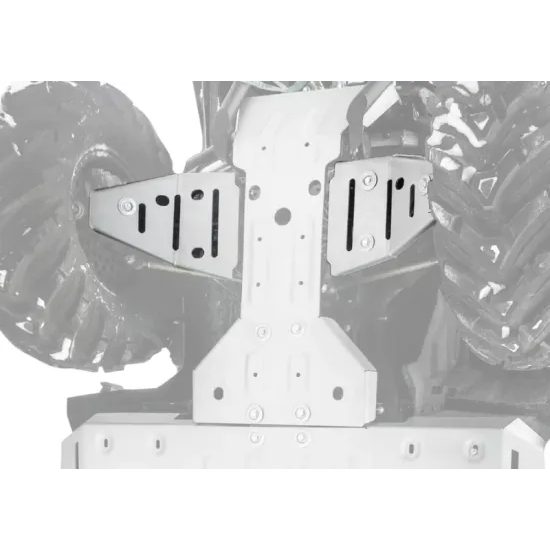 X850/X1000 G2 Hliníkové kryty předních ramen RIVAL (pár)