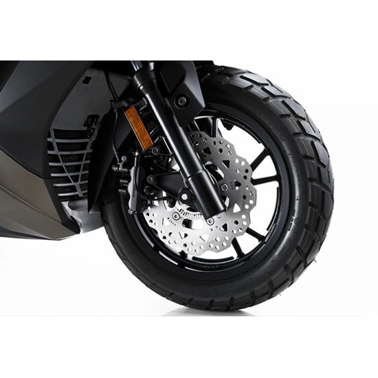 DT X 350i ABS - černá matná / oranžová