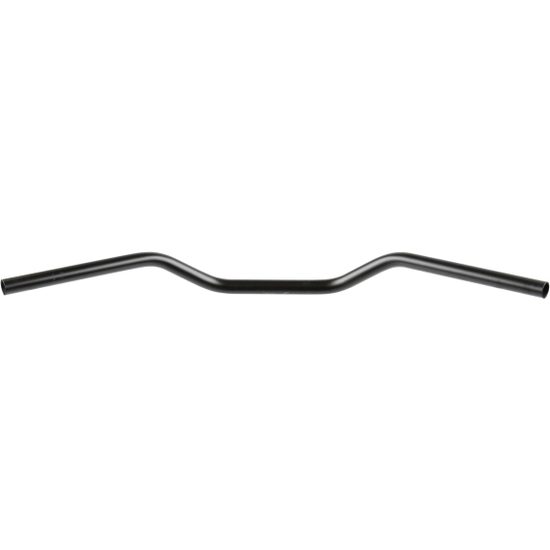 Ocelová řídítka, černá MCL126SS