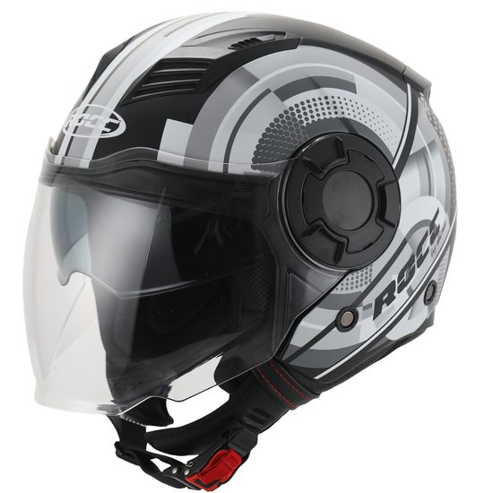 ROCC 285 jet přilba dekor mat