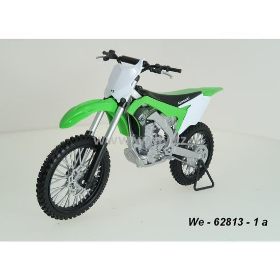 Model Kawasaki 2017 KX 250F zelená, 1:10