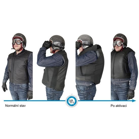 Airbagová CHOPPER vesta CUSTOM- poslední kus 3XL