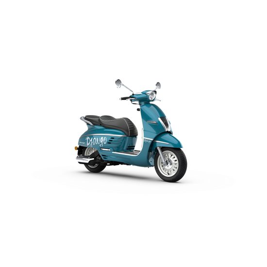 Django 125i Hot Color - Paradise blue