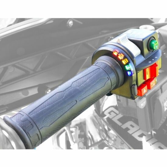 Vyhřívané čtyřkolové rukojeti KOSO HG-07