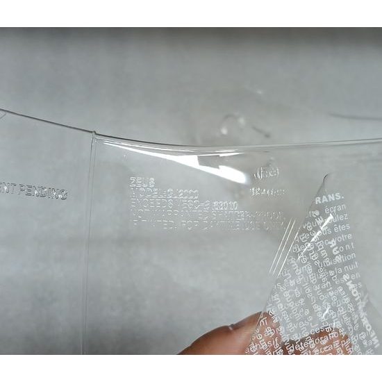 ROCC 350/400 plexištít transparentní