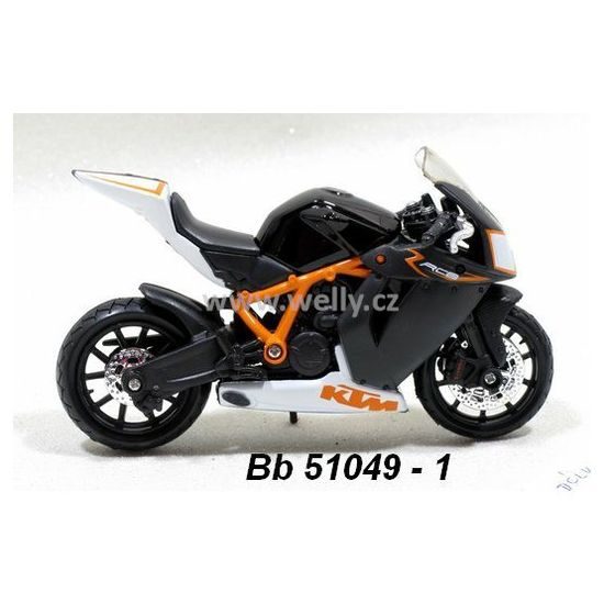 Model KTM 1190 RC8 R 1:18- poslední 1 ks