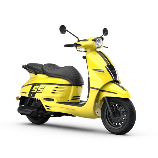 Django 125i Sport - Caribbean Yellow