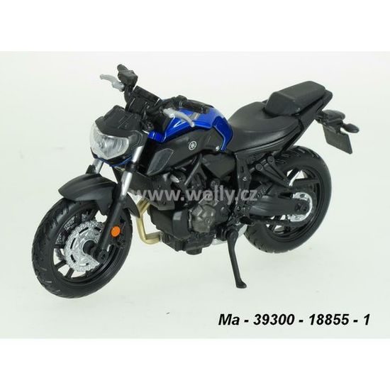 Model Yamaha 2018 MT-07 1:18 - modrá