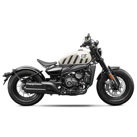 CFMOTO 450CL-C Bobber - Ivory White - Světlá krémová / NOVINKA IHNED K ODBĚRU !