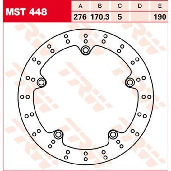 Brzdový kotouč MST448