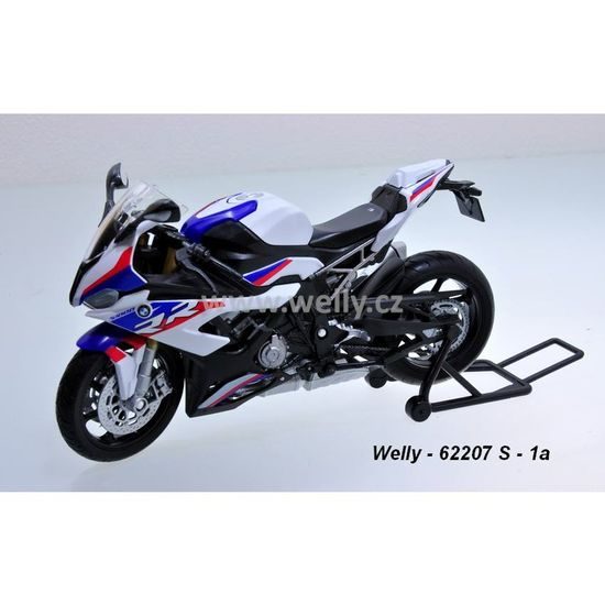 Welly 1:12 BMW S1000RR (bílá), model motocylu