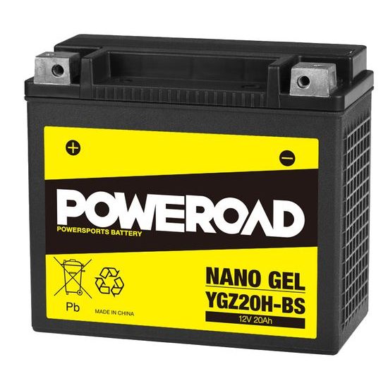 Poweroad bezúdržbová gelová baterie YGZ20H-BS 12V / 20Ah