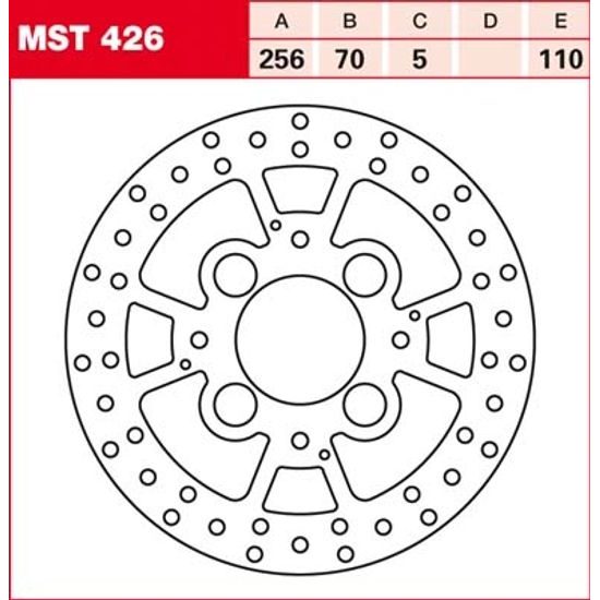 Brzdový kotouč MST426