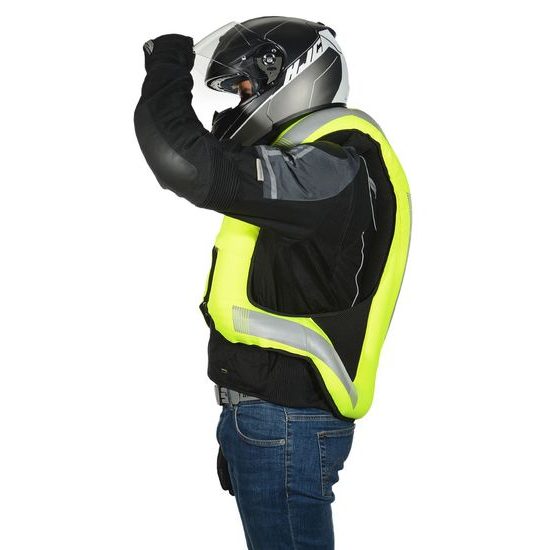 Airbagová vesta TURTLE 2 HiVis rozšířená