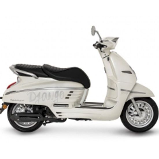 Django 125i Bright EURO 5 - Polar White - IHNED K ODBĚRU