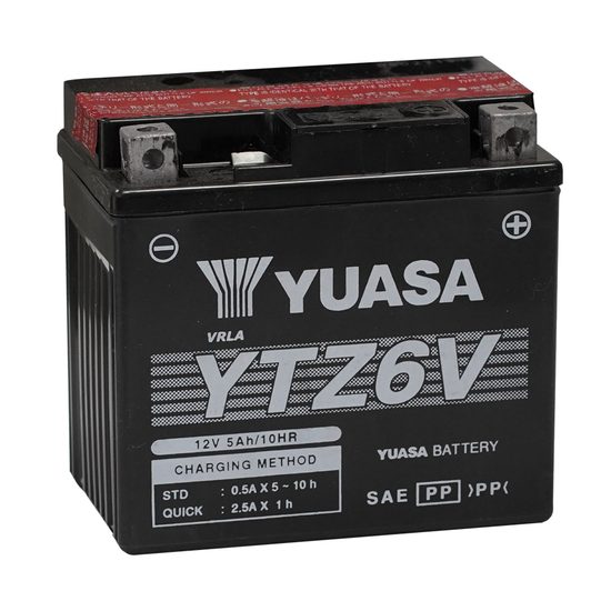 YUASA bezúdržbová baterie YTZ6V 12V/5Ah (WC)