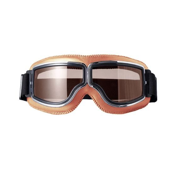 Moto brýle Florida hnědé, tónovaná čočka