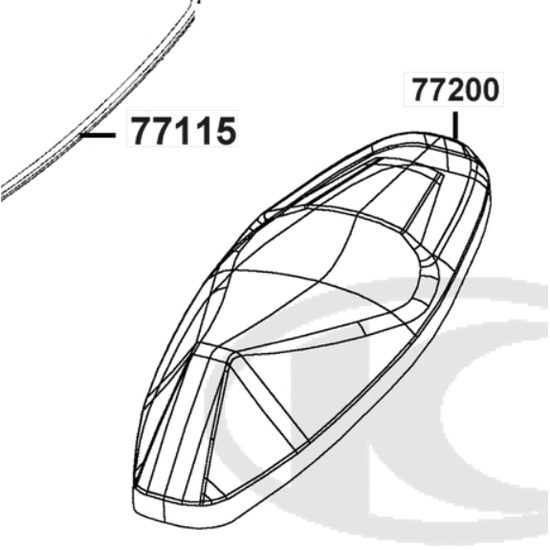Sedlo Agility S 125 E5, Agility S 50i E5