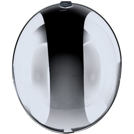 Moto helma RB-500 / stříbrno- černá