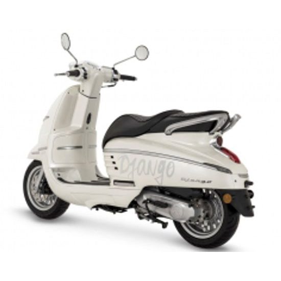 Django 125i Bright EURO 5 - Polar White - IHNED K ODBĚRU