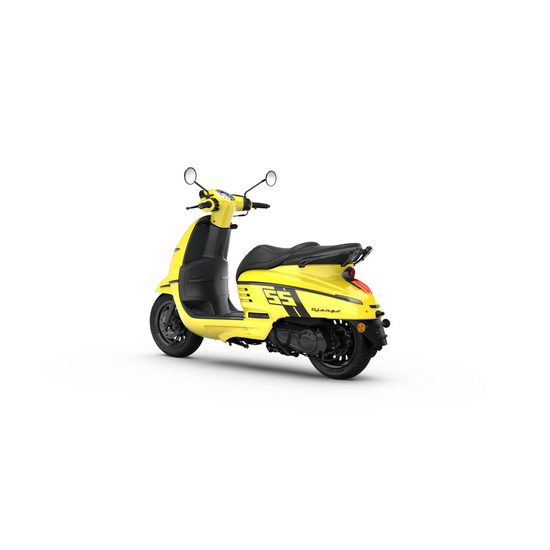 Django 125i Sport - Caribbean Yellow