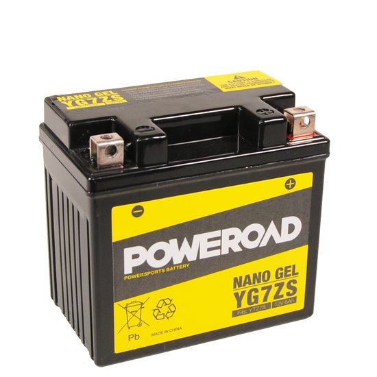 Poweroad baterie Gel YG7ZS/12V-6AH