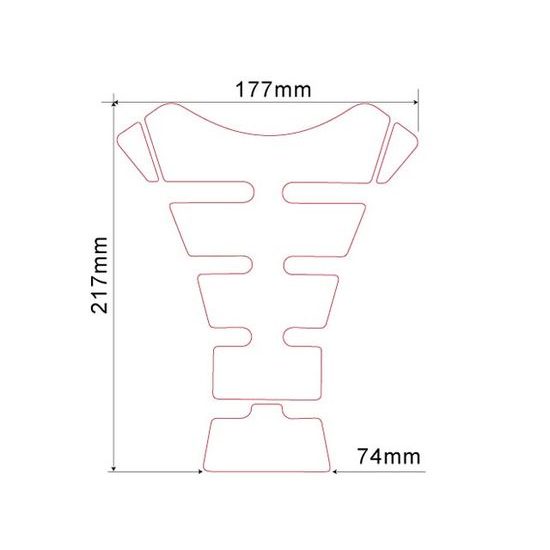 Tankpad KEITI KT 1300 černý