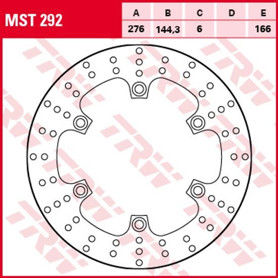 Brzdový kotouč MST292