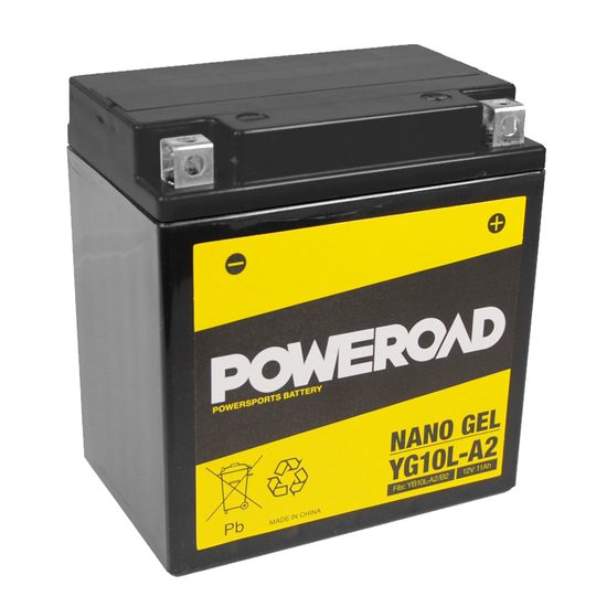 Poweroad baterie Gel YG10L-A2/12V-11AH