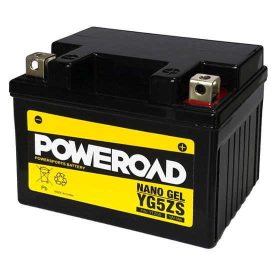 Poweroad baterie Gel YG5ZS/12V-5AH