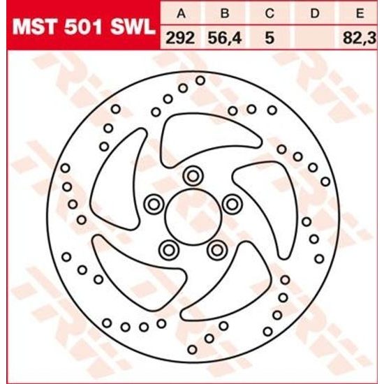 Brzdový kotouč MST501SWL